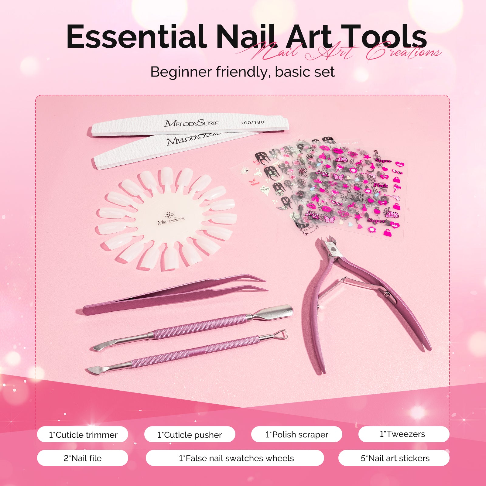 Gel Nail Polish Kit with UV Light P-ART06F - US ONLY - 图片6