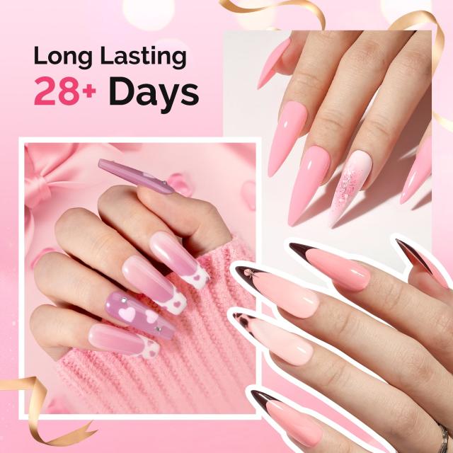 Gel Nail Polish Kit with UV Light P-ART06F - US ONLY