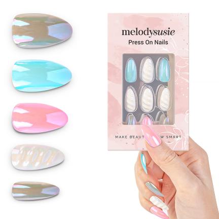 Clear Sky Acrylic Press On Nails Kits