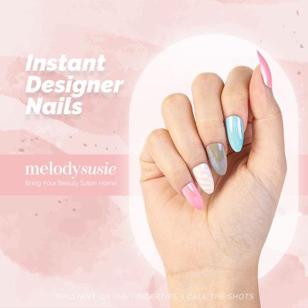 Clear Sky Acrylic Press On Nails Kits