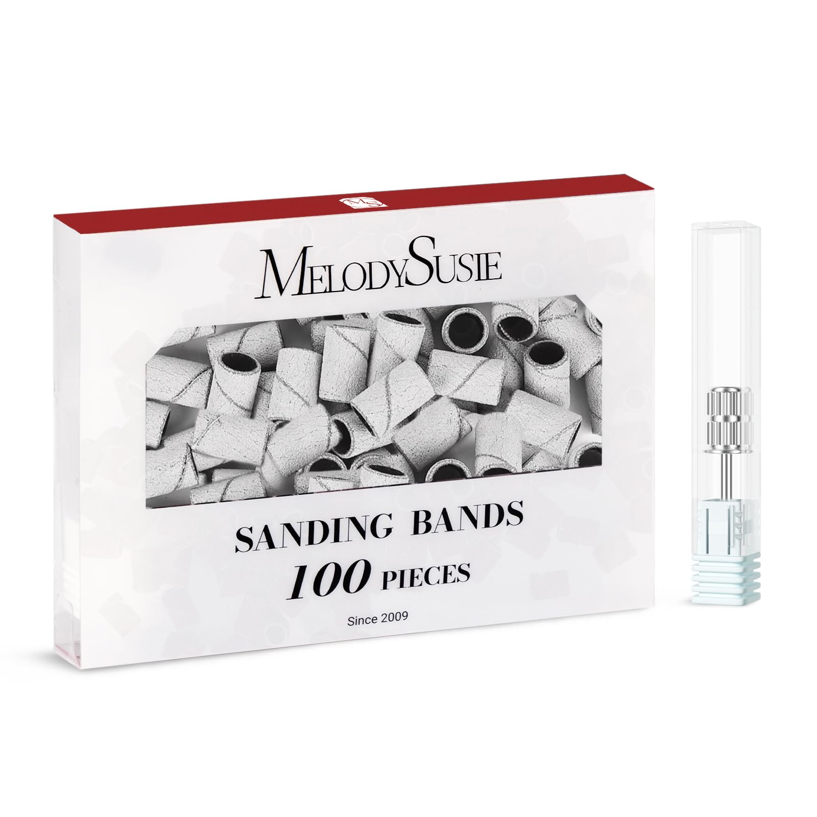 Colorful 100pcs Professional Sanding Bands With Mandrel Drill Bit - 图片17