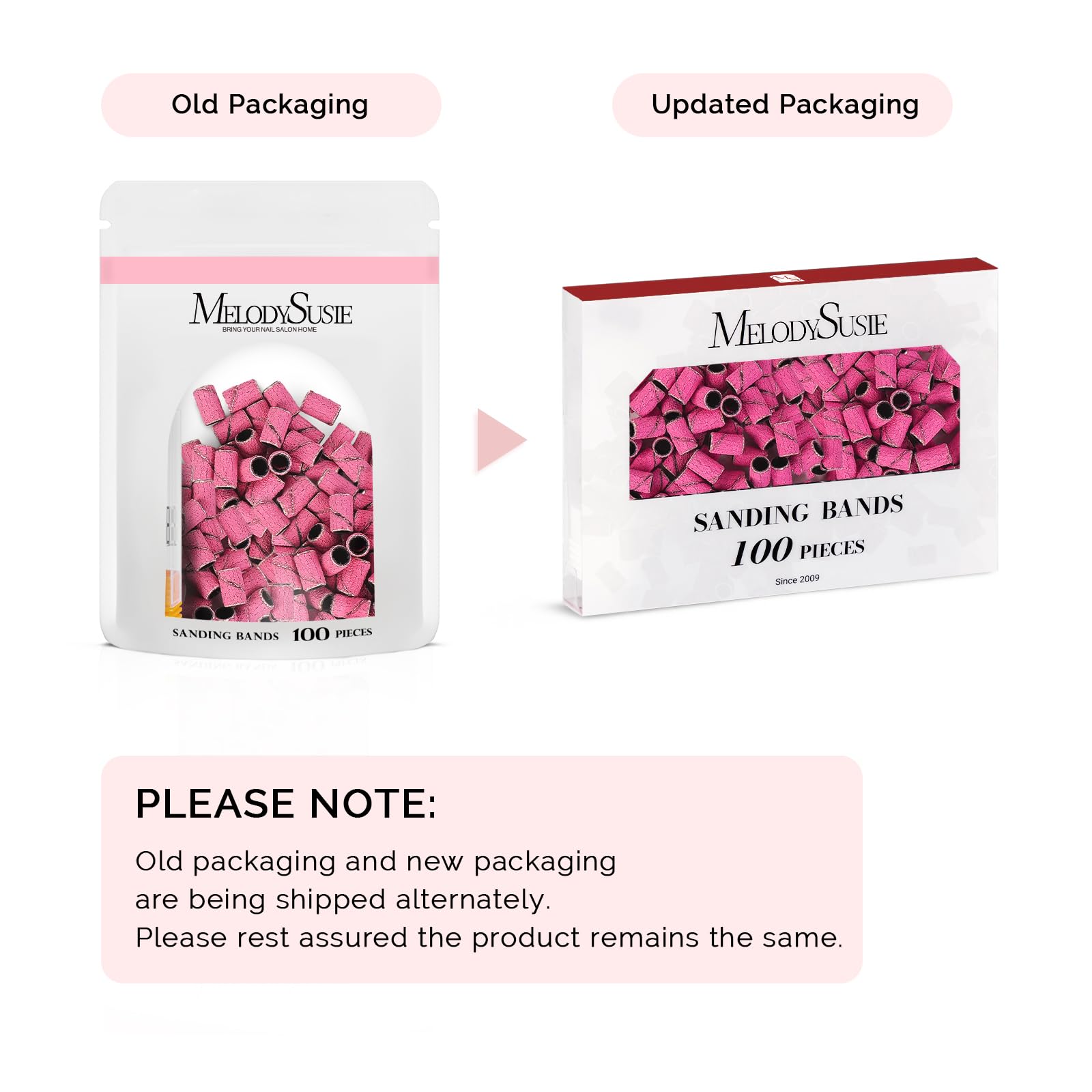 Colorful 100pcs Professional Sanding Bands With Mandrel Drill Bit - 图片2