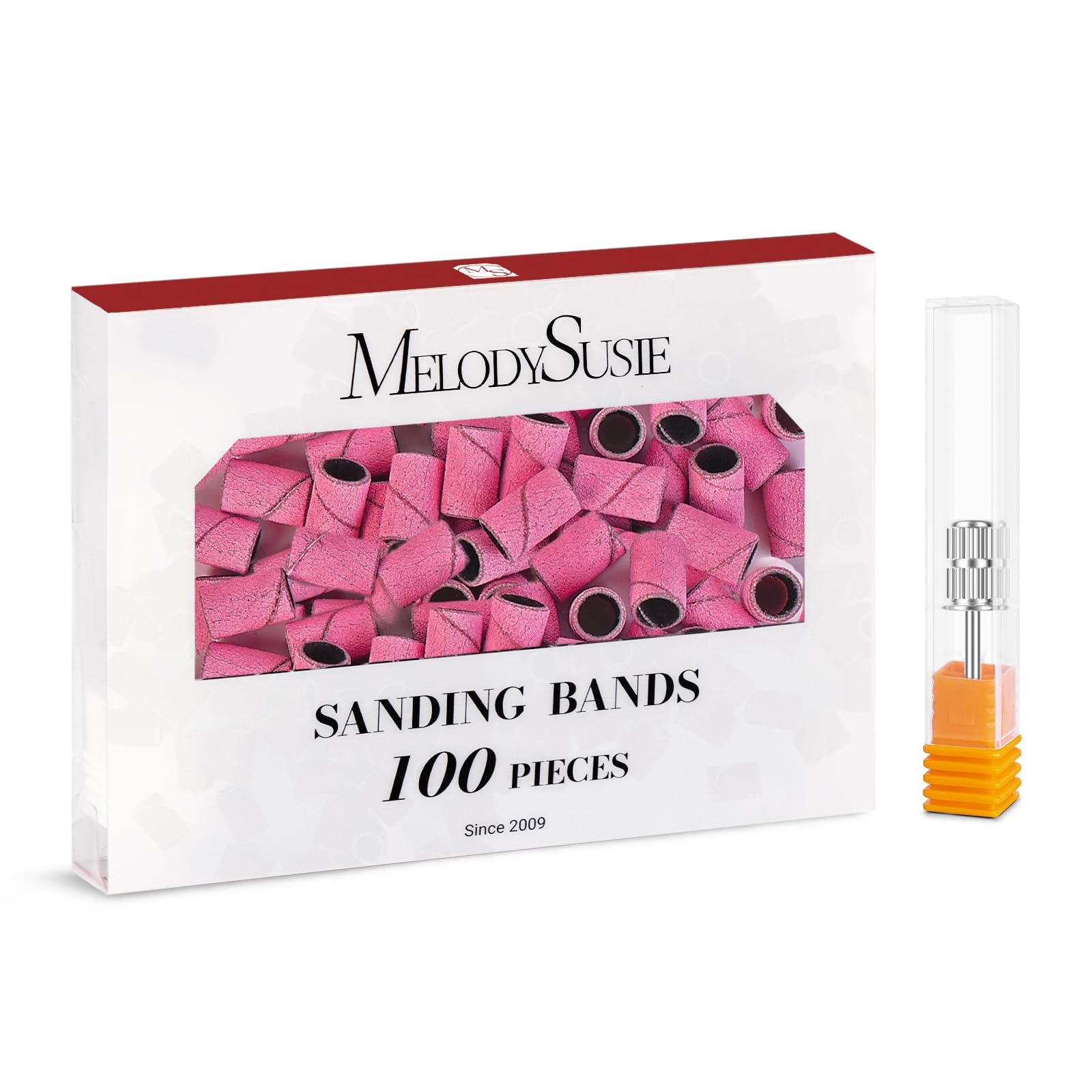 Colorful 100pcs Professional Sanding Bands With Mandrel Drill Bit - 图片24