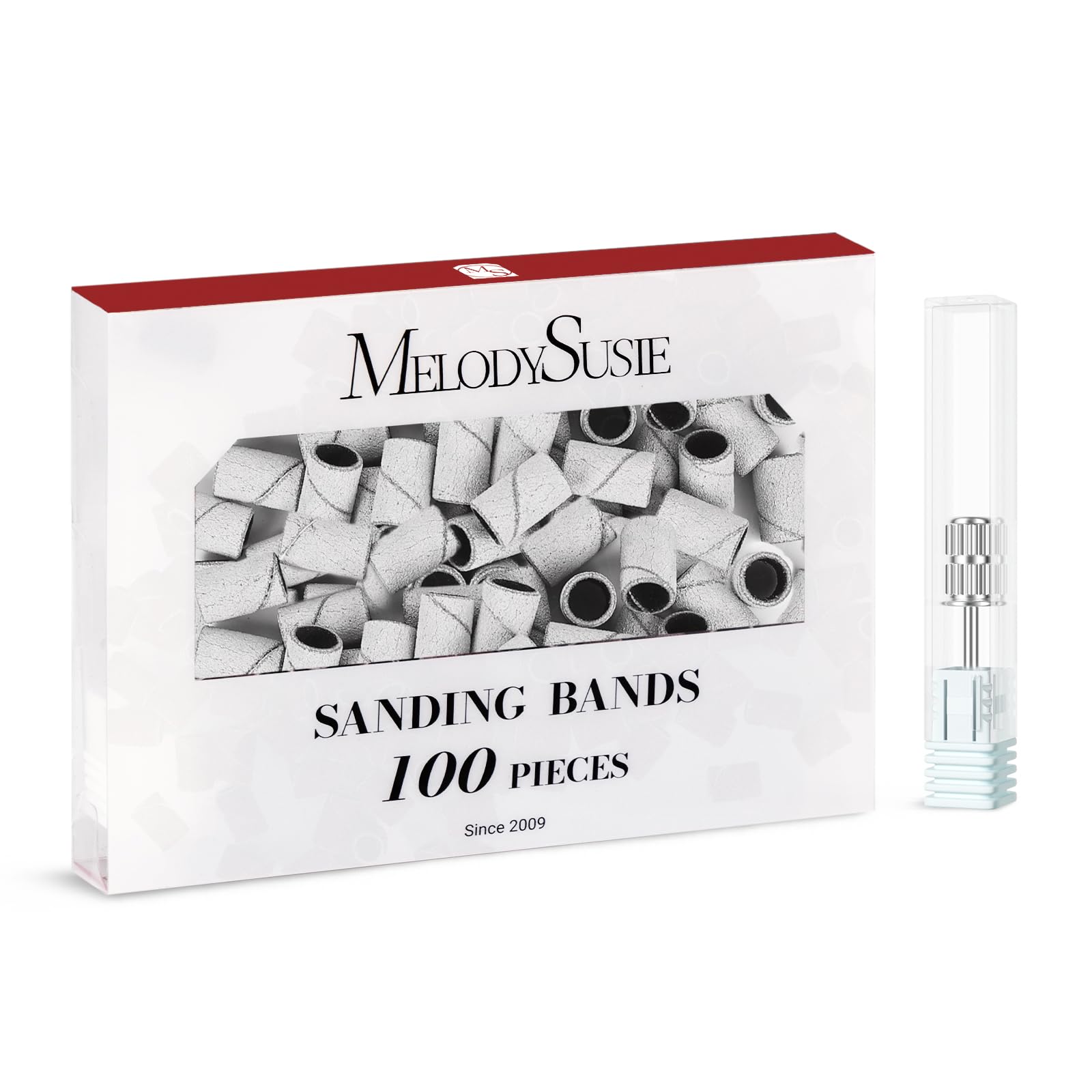 Colorful 100pcs Professional Sanding Bands With Mandrel Drill Bit - 图片18