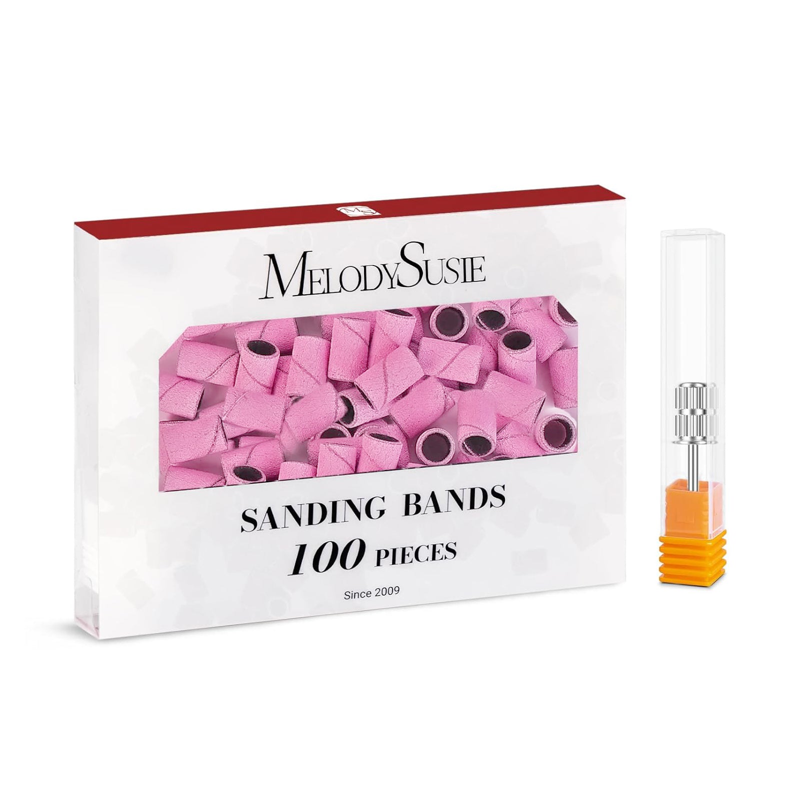 Colorful 100pcs Professional Sanding Bands With Mandrel Drill Bit - 图片27