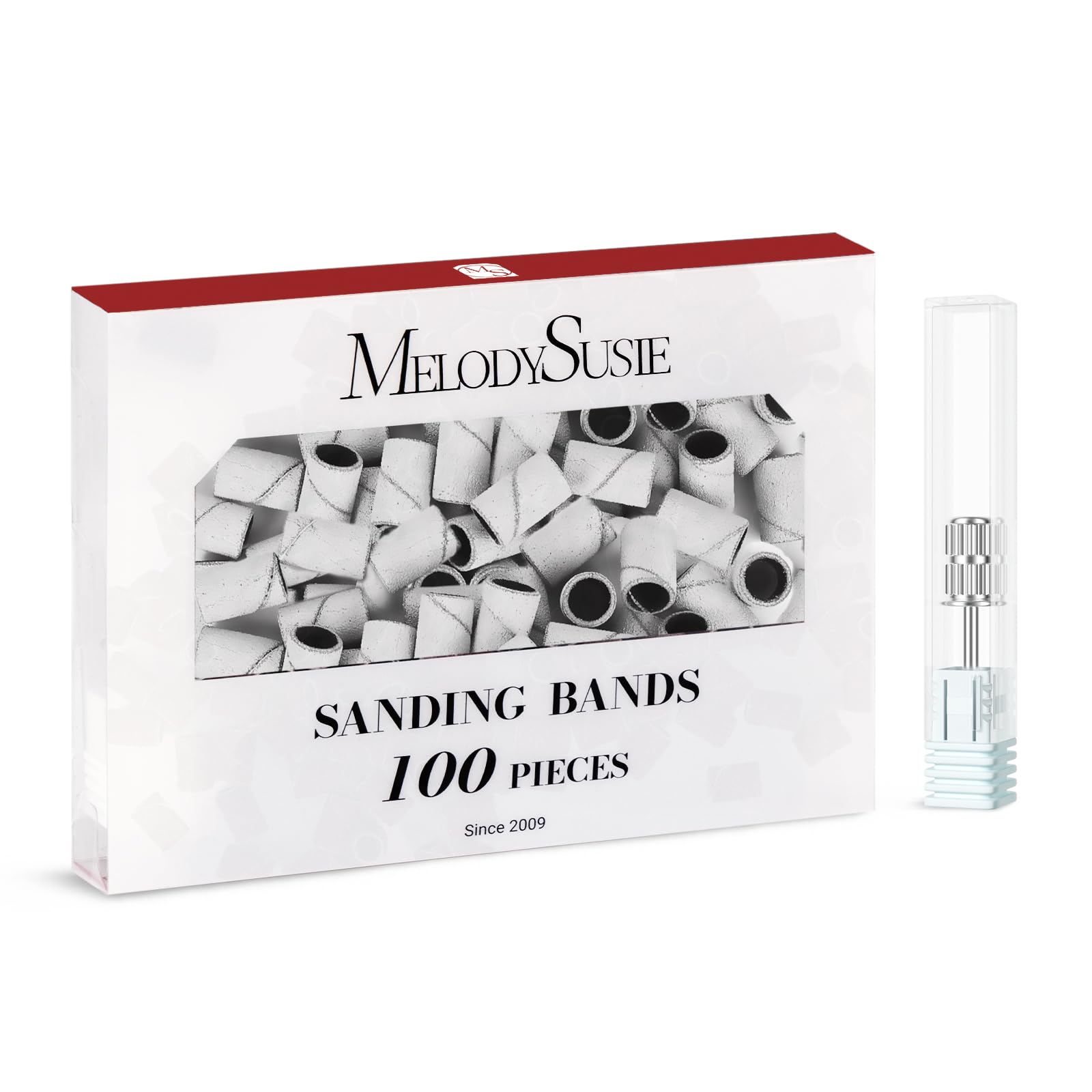 Colorful 100pcs Professional Sanding Bands With Mandrel Drill Bit - 图片19