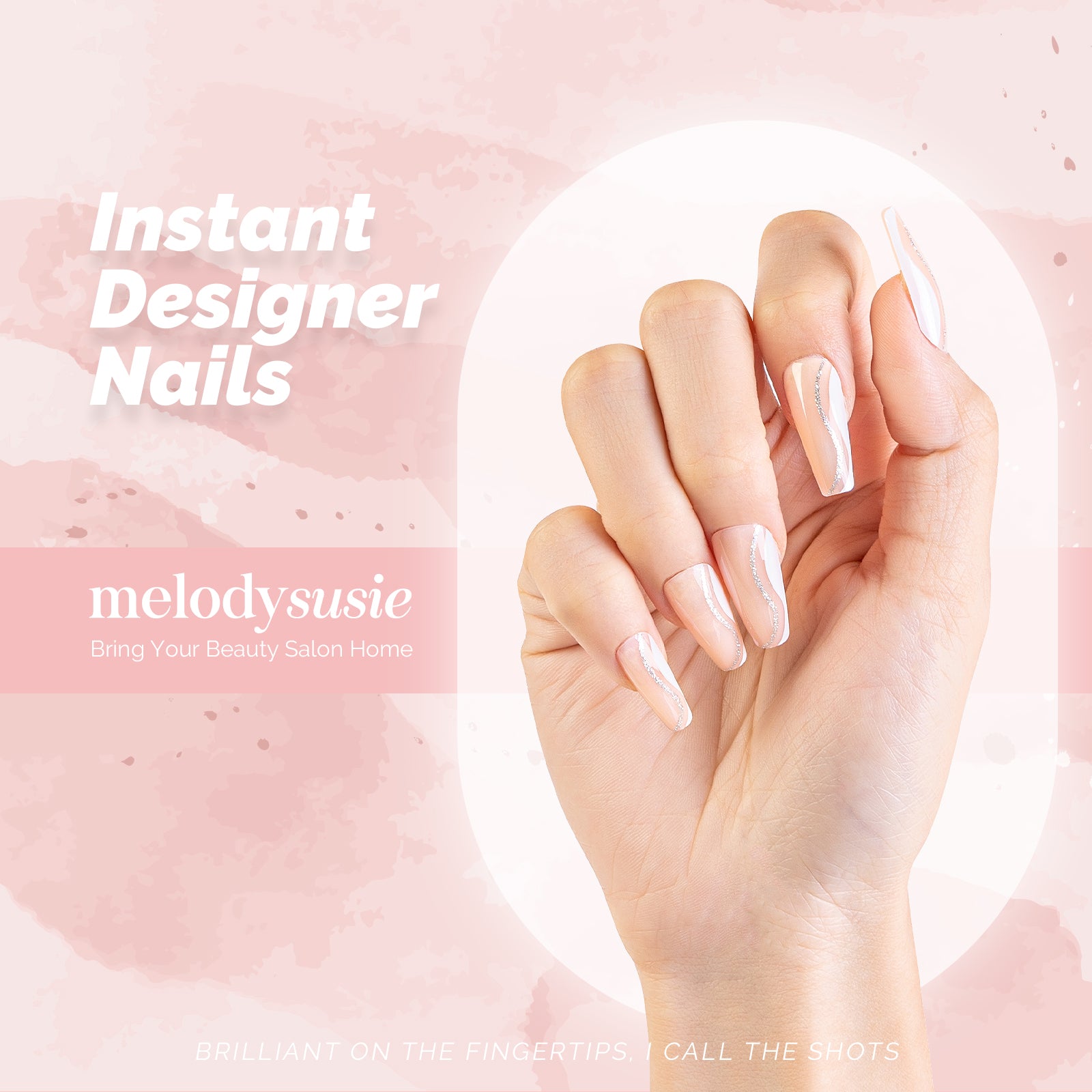 Crystal Clear Acrylic Press On Nails Kits - 图片2