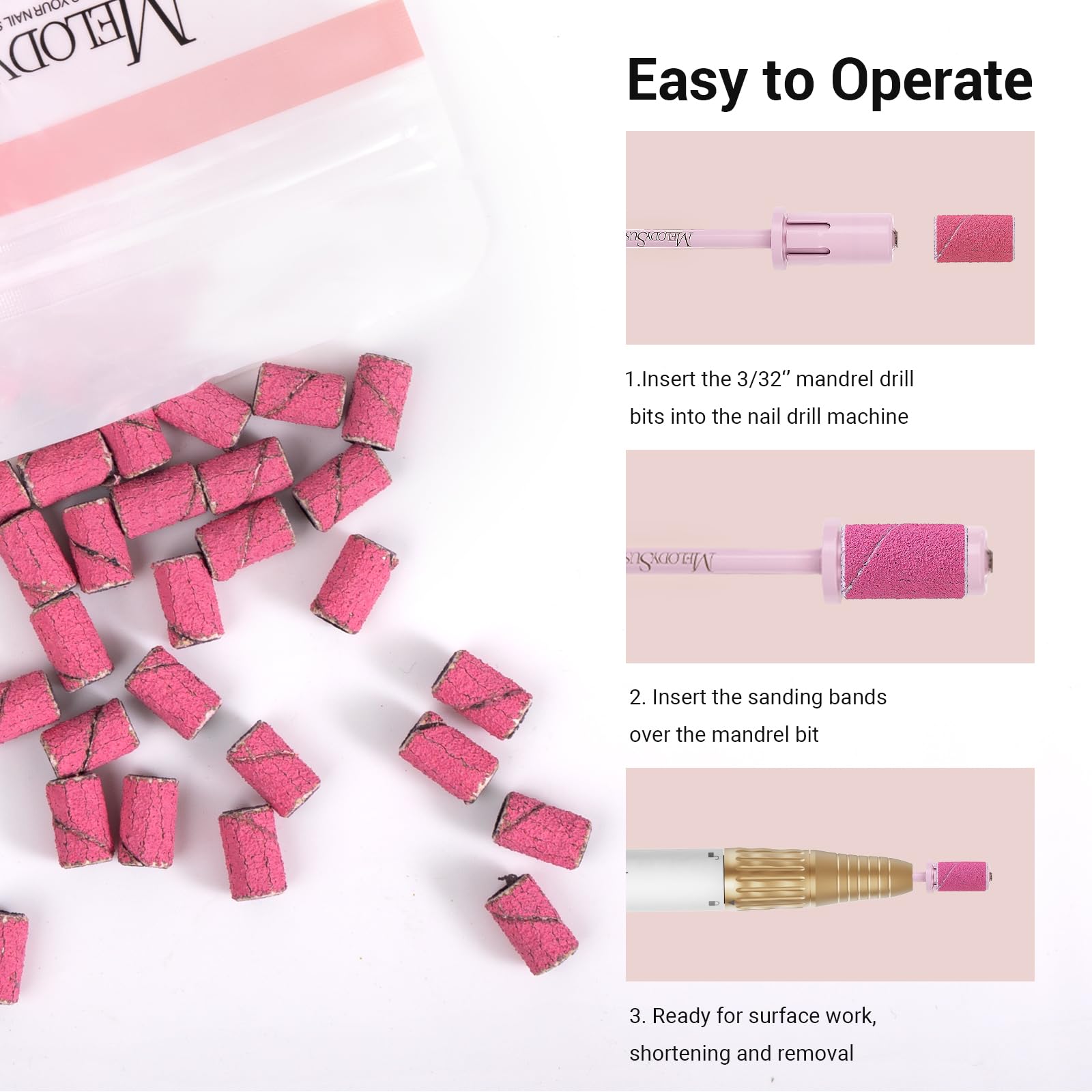 Crystal Top Barrel Shaped Mandrel Bit - 图片3