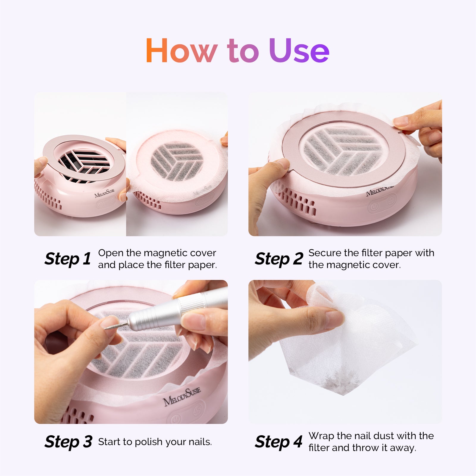 Disposable Filter Papers for HPROA Nail Dust Collector - Image5