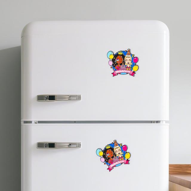 Dual-Use Metal Magnetic Brooch