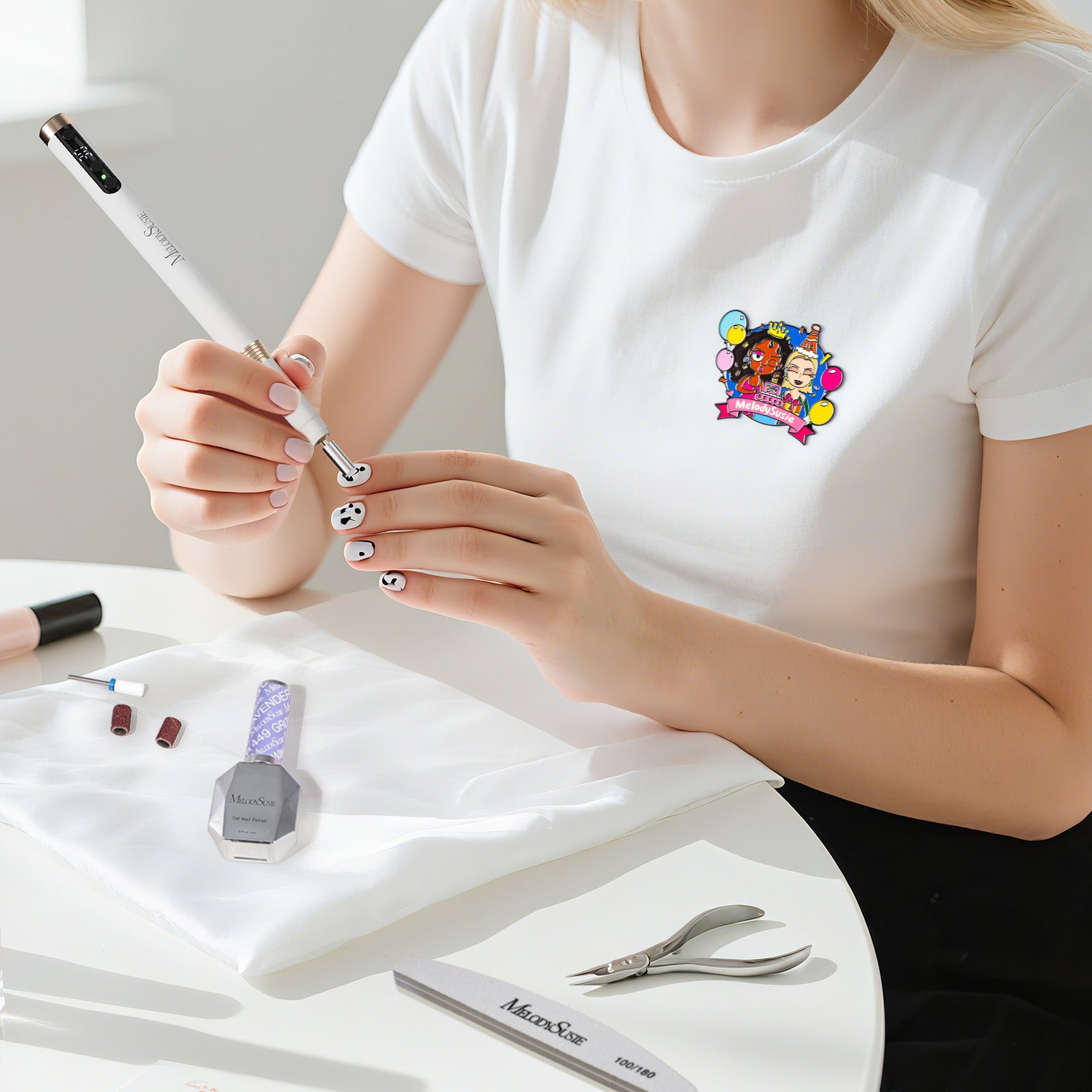 Dual-Use Metal Magnetic Brooch - 图片2