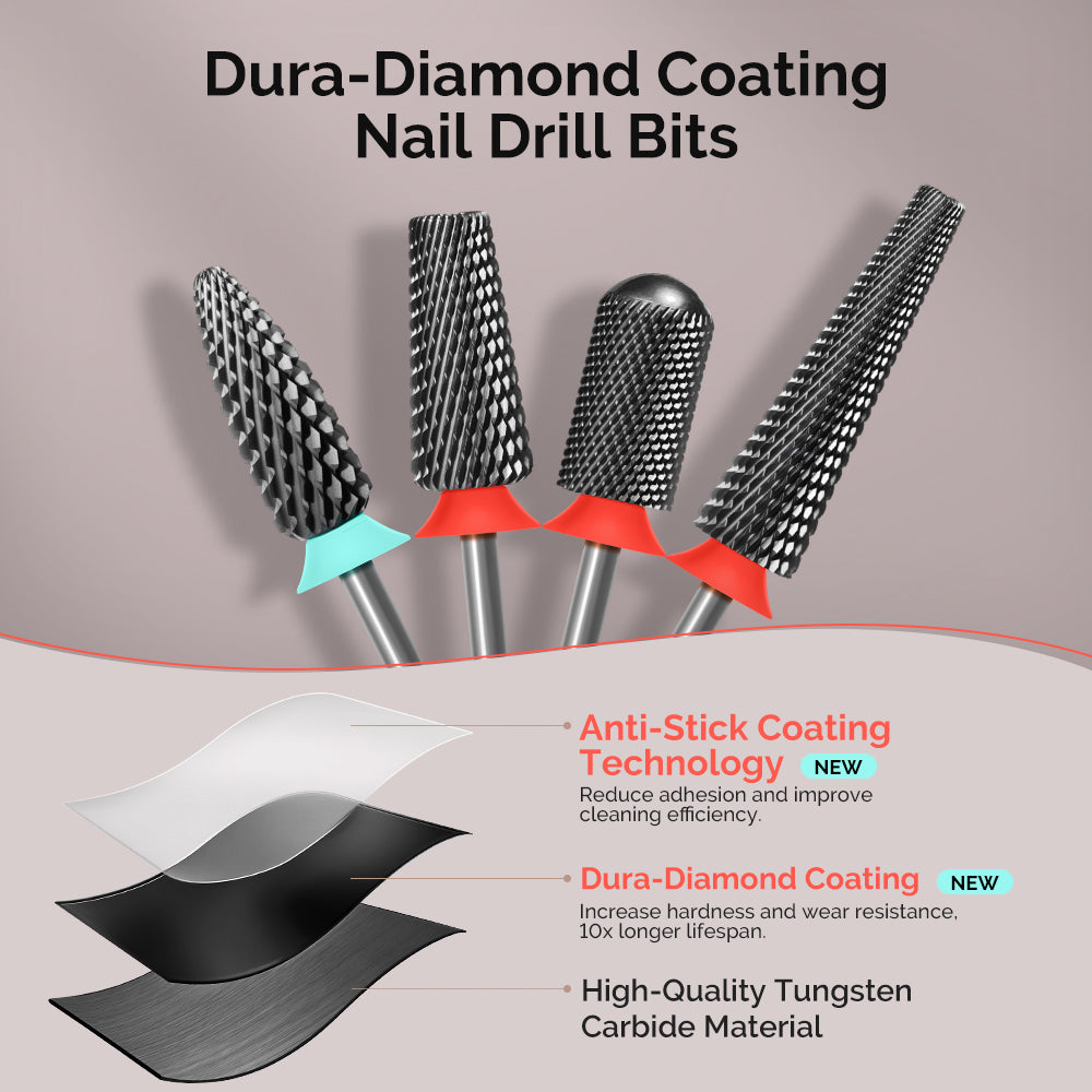 Dura-Diamond Coating Tungsten Carbide Nail Drill Bit - 图片8