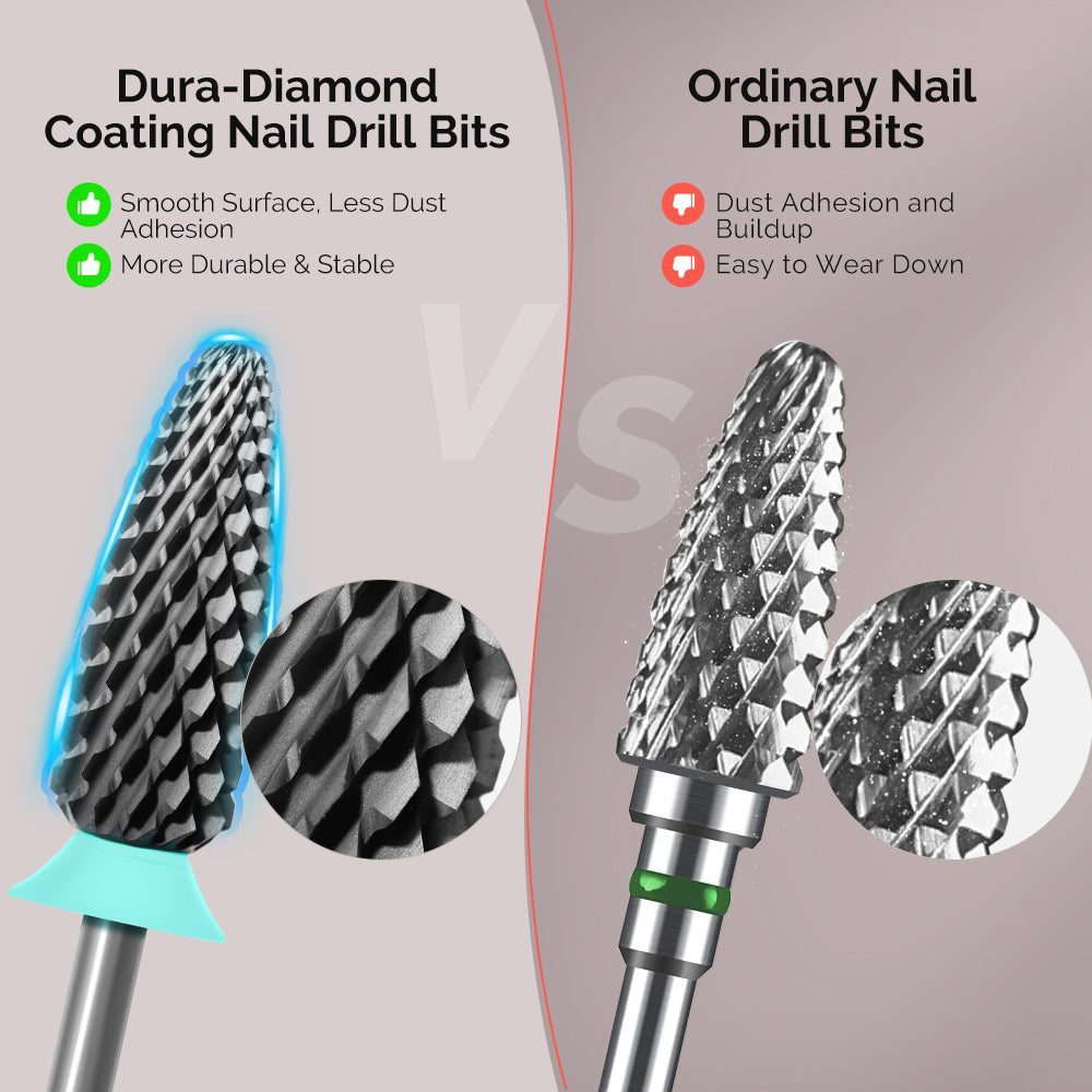 Dura-Diamond Coating Tungsten Carbide Nail Drill Bit - 图片11