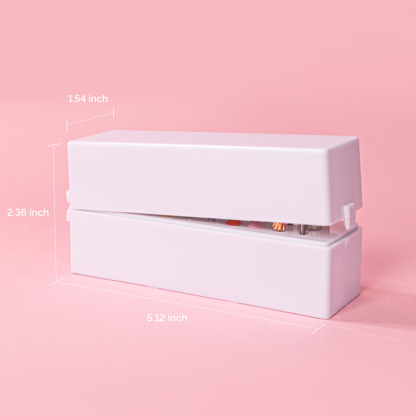 Dustproof Nail Drill Bits Holder - 图片4