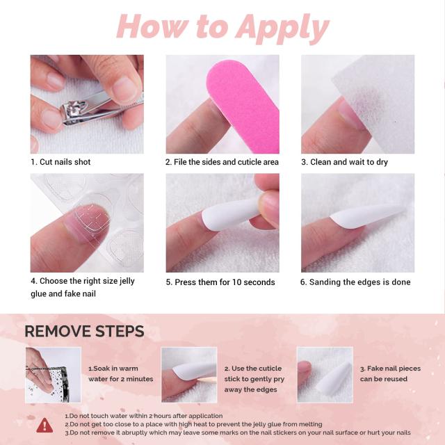 Easter Party Acrylic Press On Nails Kits