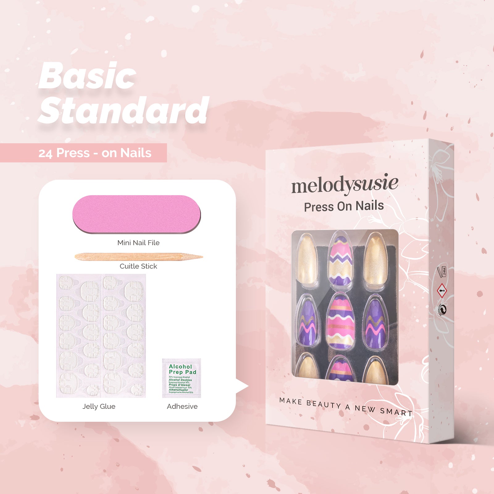 Easter Party Acrylic Press On Nails Kits - 图片3