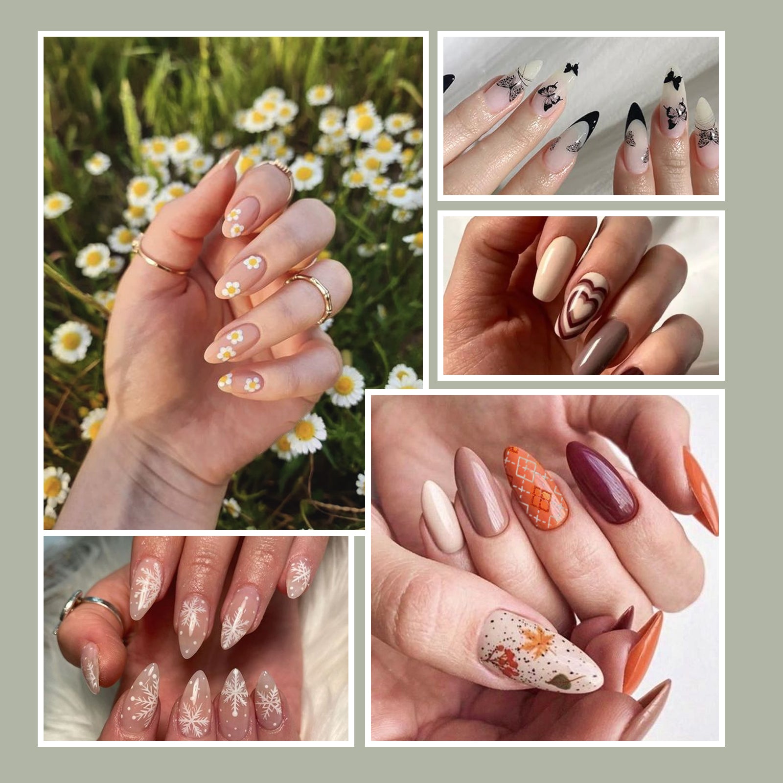 F/W Themed Nail Art Stickers - 图片3