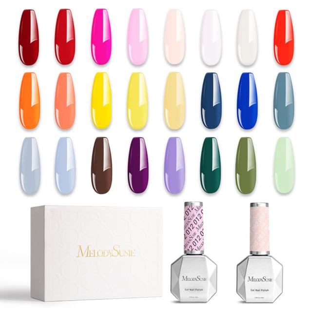 TPO-Free Faster UV Curing Gel Nail Polish 0.5 fl oz/15ml - 24 Colors