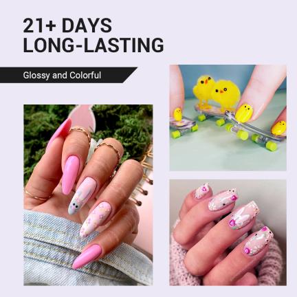 TPO-Free Faster UV Curing Gel Nail Polish 0.5 fl oz/15ml - 24 Colors