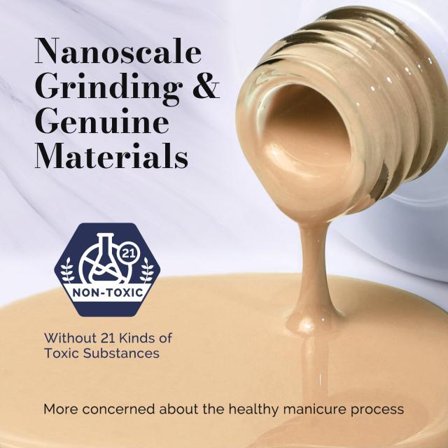 Fleurwee HEMA-Free & HPMA-Free & TPO-Free Gel Nail Polish Plant-based 0.5 fl oz/15ml - P34 Bamboo Yellow