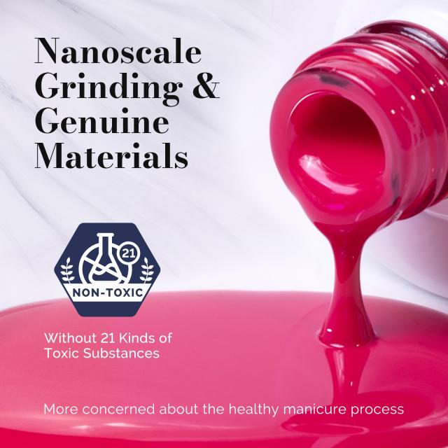 Fleurwee HEMA-Free & HPMA-Free & TPO-Free Gel Nail Polish Plant-based 0.5 fl oz/15ml - P37 Azalea Purple