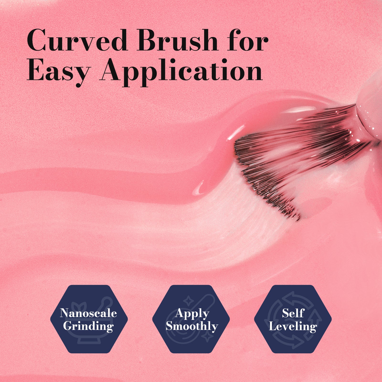 Fleurwee HEMA-Free & HPMA-Free & TPO-Free Gel Nail Polish Plant-based 0.5 fl oz/15ml - P54 Peach Blossom Pink - 图片5