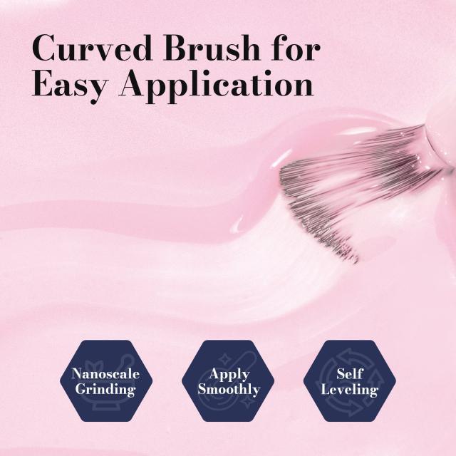 Fleurwee HEMA-Free & HPMA-Free & TPO-Free Gel Nail Polish Plant-based 0.5 fl oz/15ml - P56 Sakura Pink