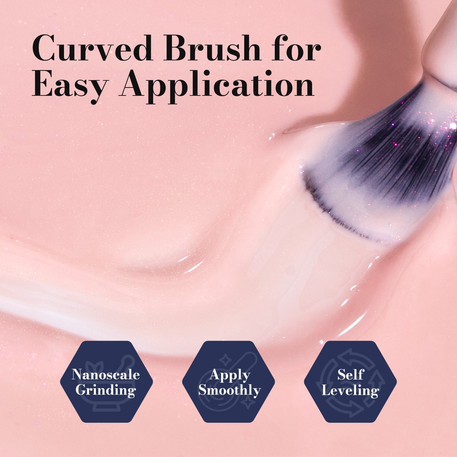 Fleurwee HEMA-Free & HPMA-Free & TPO-Free Gel Nail Polish Plant-based 0.5 fl oz/15ml - P59 Pearlescent Powdered Wax Plum - 图片5