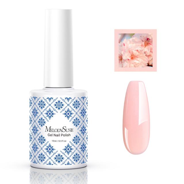 Fleurwee HEMA-Free & HPMA-Free & TPO-Free Gel Nail Polish Plant-based 0.5 fl oz/15ml - P59 Pearlescent Powdered Wax Plum