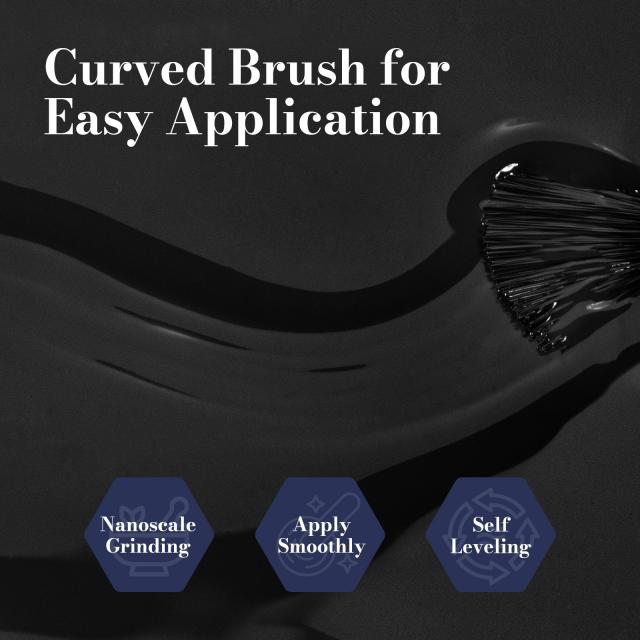 Fleurwee HEMA-Free & HPMA-Free & TPO-Free Gel Nail Polish Plant-based 0.5 fl oz/15ml - P03 Black rose