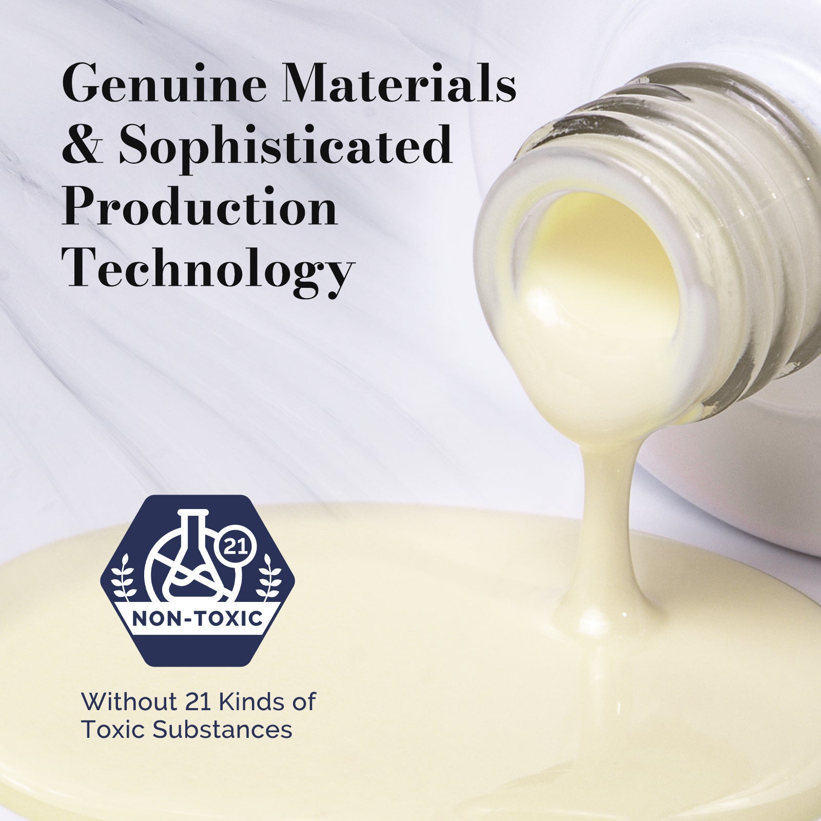 Fleurwee HEMA-Free & HPMA-Free & TPO-Free Gel Nail Polish Plant-based 0.5 fl oz/15ml - P09 Camellia Yellow - 图片4