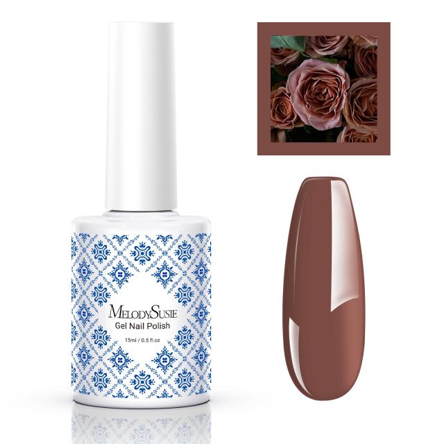 Fleurwee HEMA-Free & HPMA-Free & TPO-Free Gel Nail Polish Plant-based 0.5 fl oz/15ml - P28 Cappuccino