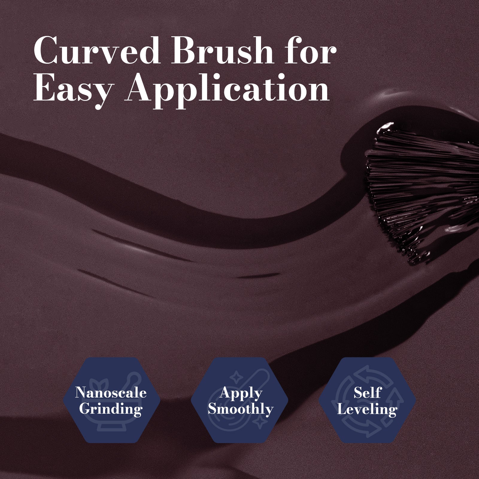 Fleurwee HEMA-Free & HPMA-Free & TPO-Free Gel Nail Polish Plant-based 0.5 fl oz/15ml - P30 Chocolate Mousse - 图片5