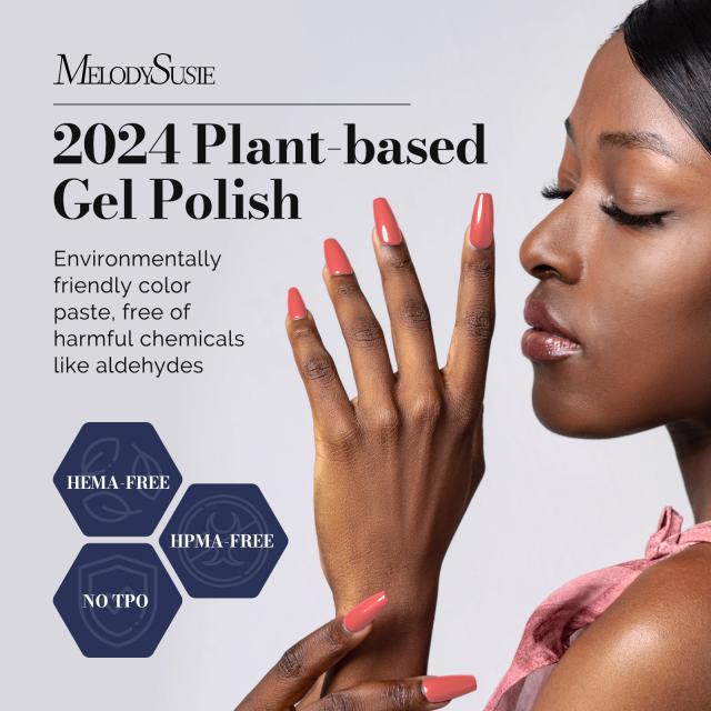 Fleurwee HEMA-Free & HPMA-Free & TPO-Free Gel Nail Polish Plant-based 0.5 fl oz/15ml - P25 Coral Rose