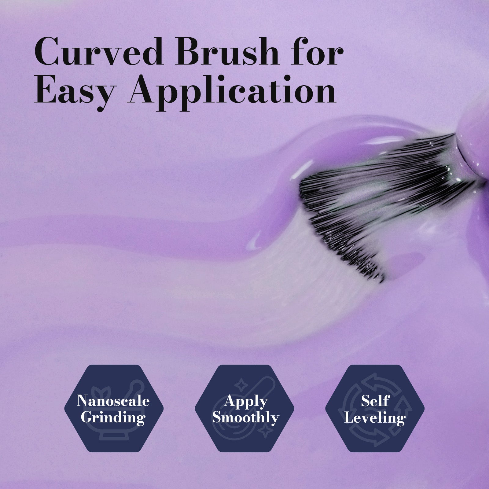 Fleurwee HEMA-Free & HPMA-Free & TPO-Free Gel Nail Polish Plant-based 0.5 fl oz/15ml - P20 Lilac - 图片5