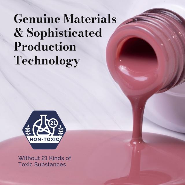 Fleurwee HEMA-Free & HPMA-Free & TPO-Free Gel Nail Polish Plant-based 0.5 fl oz/15ml - P21 Lotus Pollen