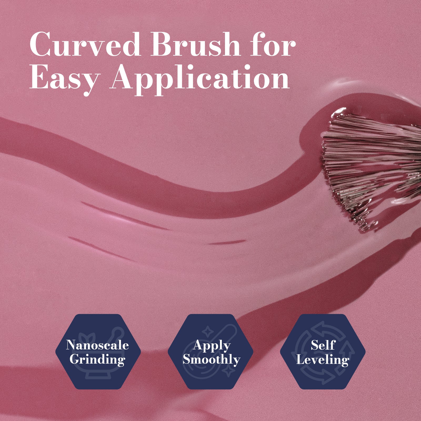 Fleurwee HEMA-Free & HPMA-Free & TPO-Free Gel Nail Polish Plant-based 0.5 fl oz/15ml - P21 Lotus Pollen - 图片5