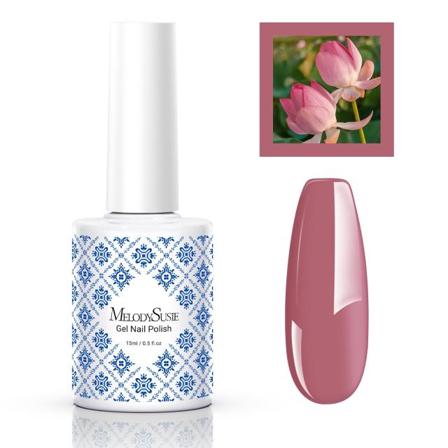 Fleurwee HEMA-Free & HPMA-Free & TPO-Free Gel Nail Polish Plant-based 0.5 fl oz/15ml - P21 Lotus Pollen