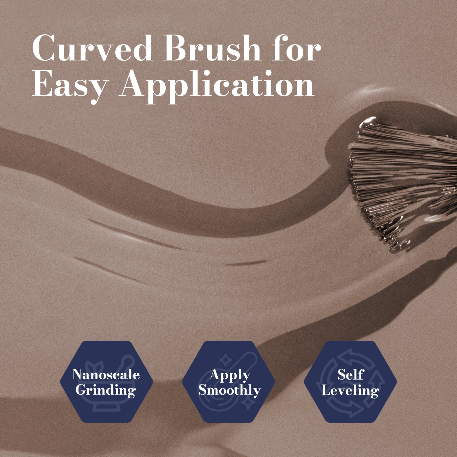 Fleurwee HEMA-Free & HPMA-Free & TPO-Free Gel Nail Polish Plant-based 0.5 fl oz/15ml - P27 Mocha Brown - 图片5