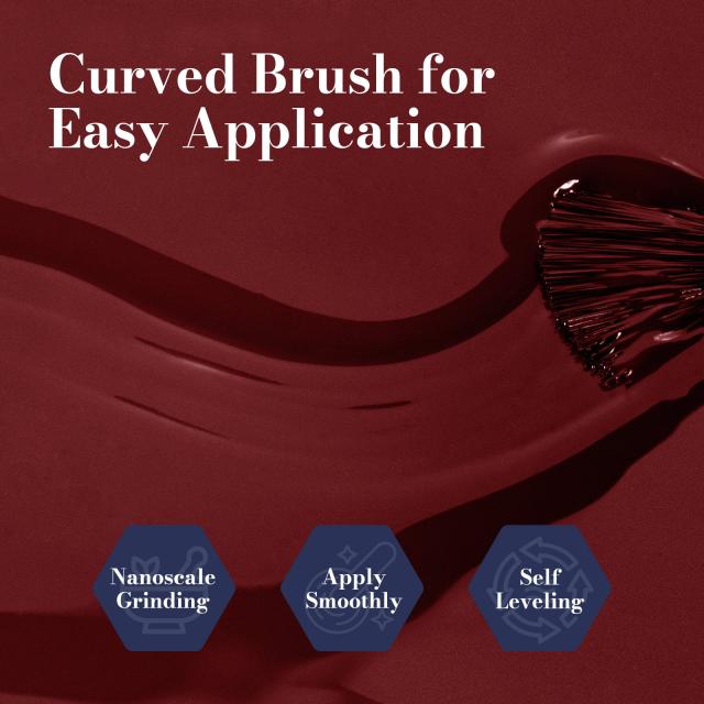 Fleurwee HEMA-Free & HPMA-Free & TPO-Free Gel Nail Polish Plant-based 0.5 fl oz/15ml - P29 Rose Red