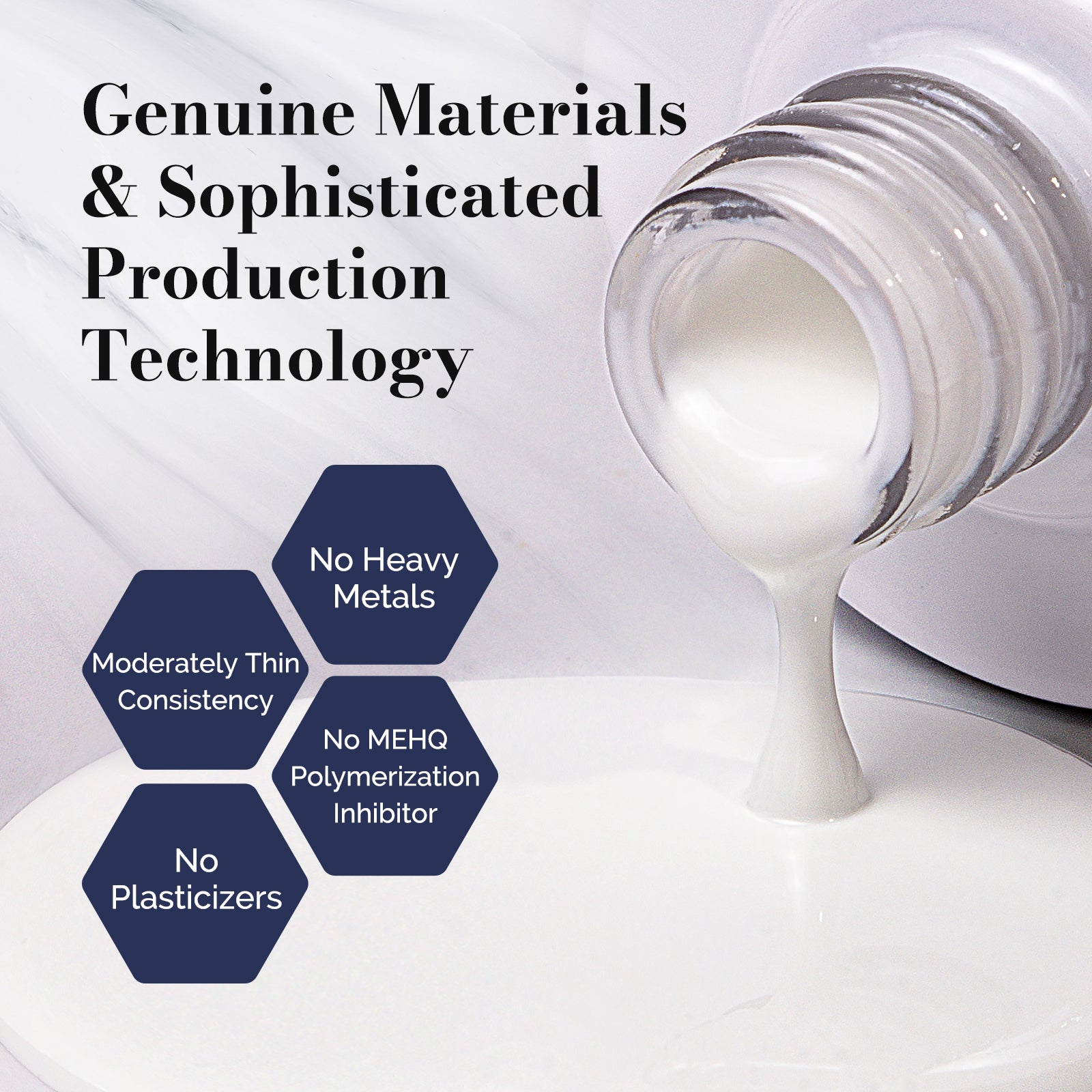 Fleurwee HEMA-Free & HPMA-Free & TPO-Free Plant-Based Color Palette 15ml Gel Polish Set - 42 Colors - 图片7