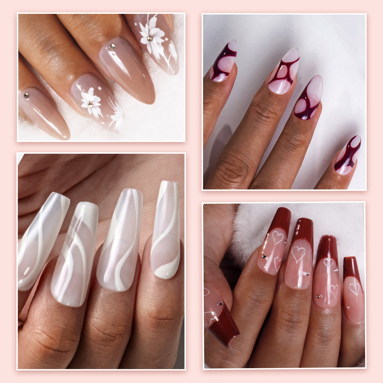 Fleurwee HEMA-Free & HPMA-Free & TPO-Free Plant-Based Floral Pathways Gel Polish Gift Box - 8 Colors - 图片5