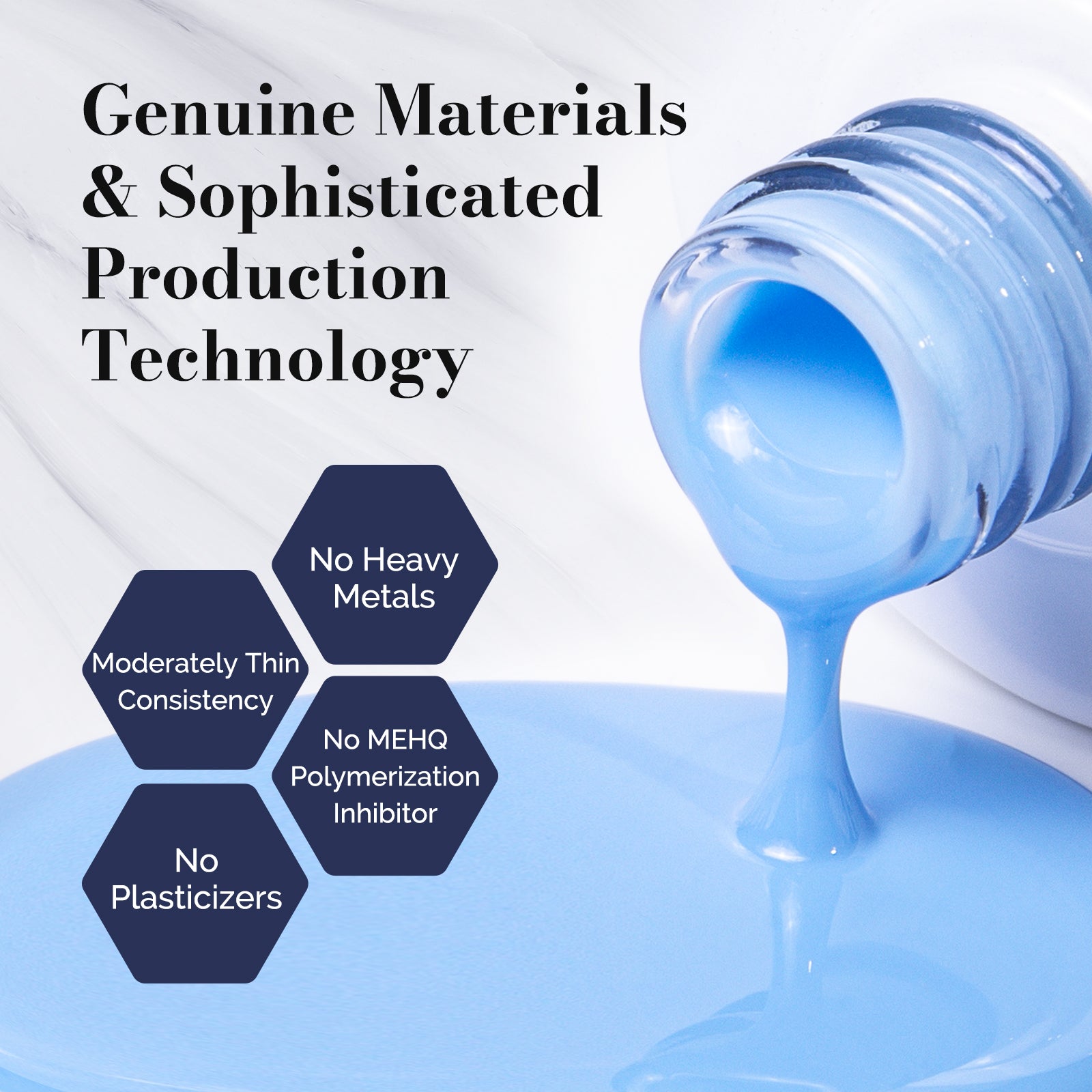 Fleurwee HEMA-Free & HPMA-Free & TPO-Free Plant-based Gel Nail Polish Set (0.5 fl oz/15ml) - Colorful Journey - 图片4