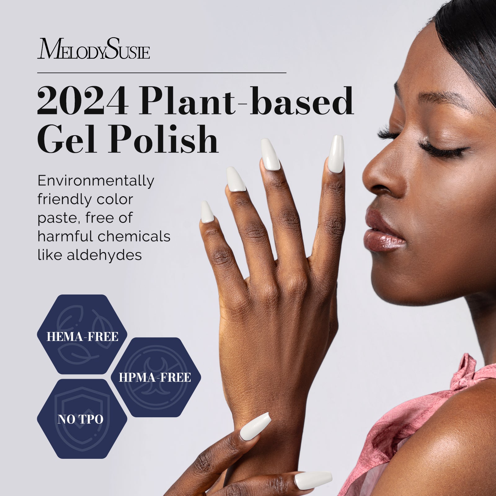 Fleurwee HEMA-Free & HPMA-Free & TPO-Free Plant-based Gel Nail Polish 8+1 Set - Sporty Chic - 图片3