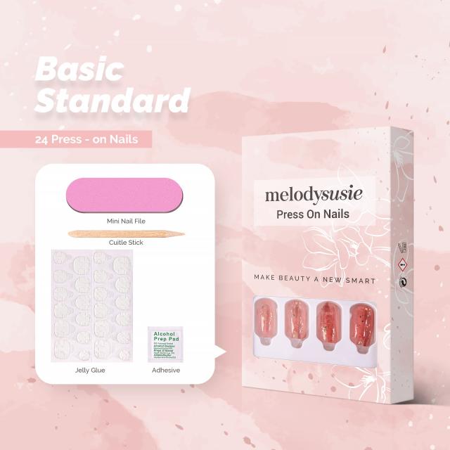 Flush Acrylic Press On Nails Kits
