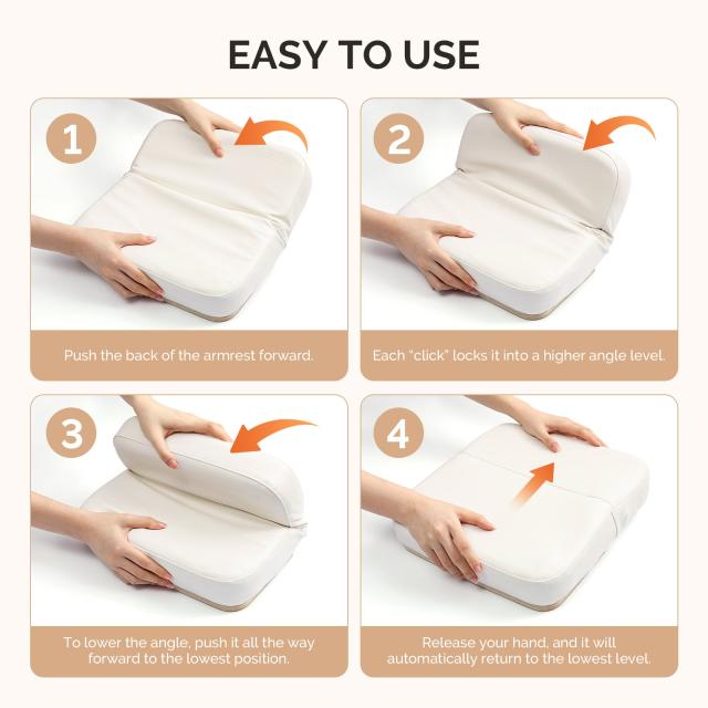 Foldable Nail Arm Rest for Manicure