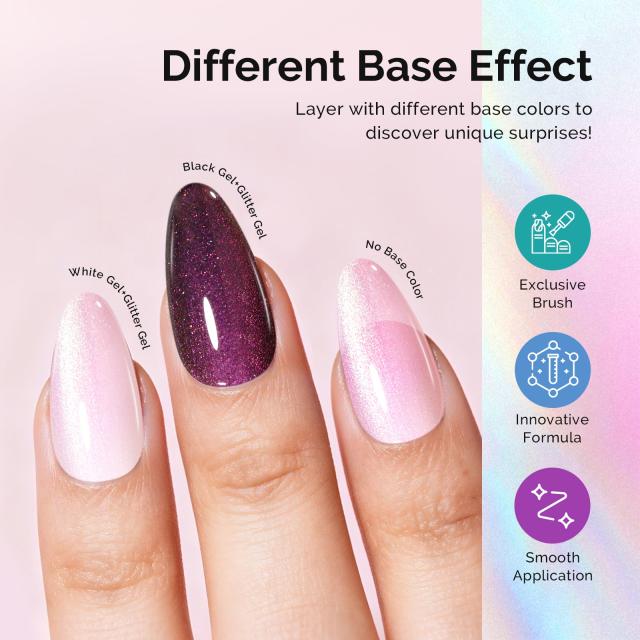 G2607 Shimmer Pearl Pink - TPO-Free Thick Gel Nail Polish(15ml)
