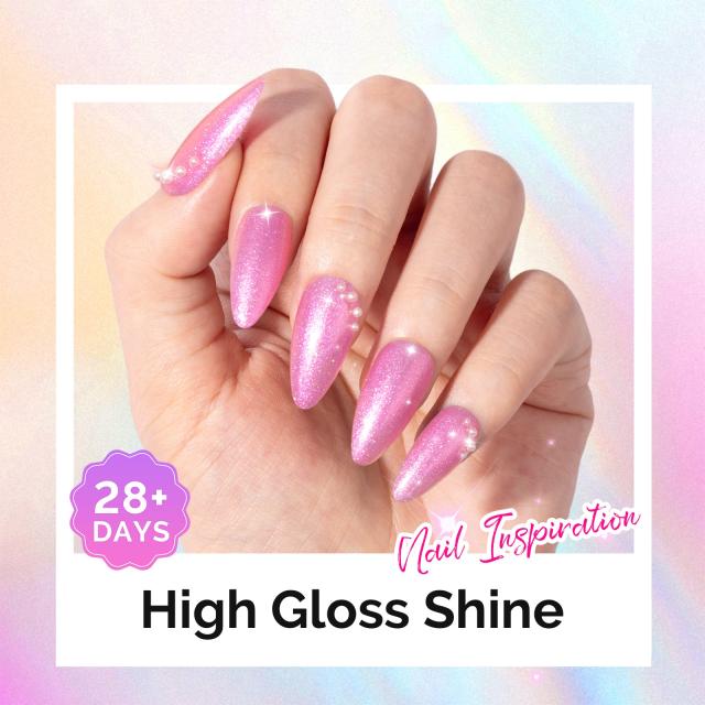 G2610 Jelly Pink Aurora Shimmer - TPO-Free Thick Gel Nail Polish(15ml)