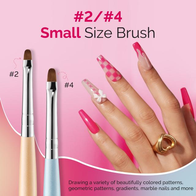 Gel Nail Art Brush 7Pcs