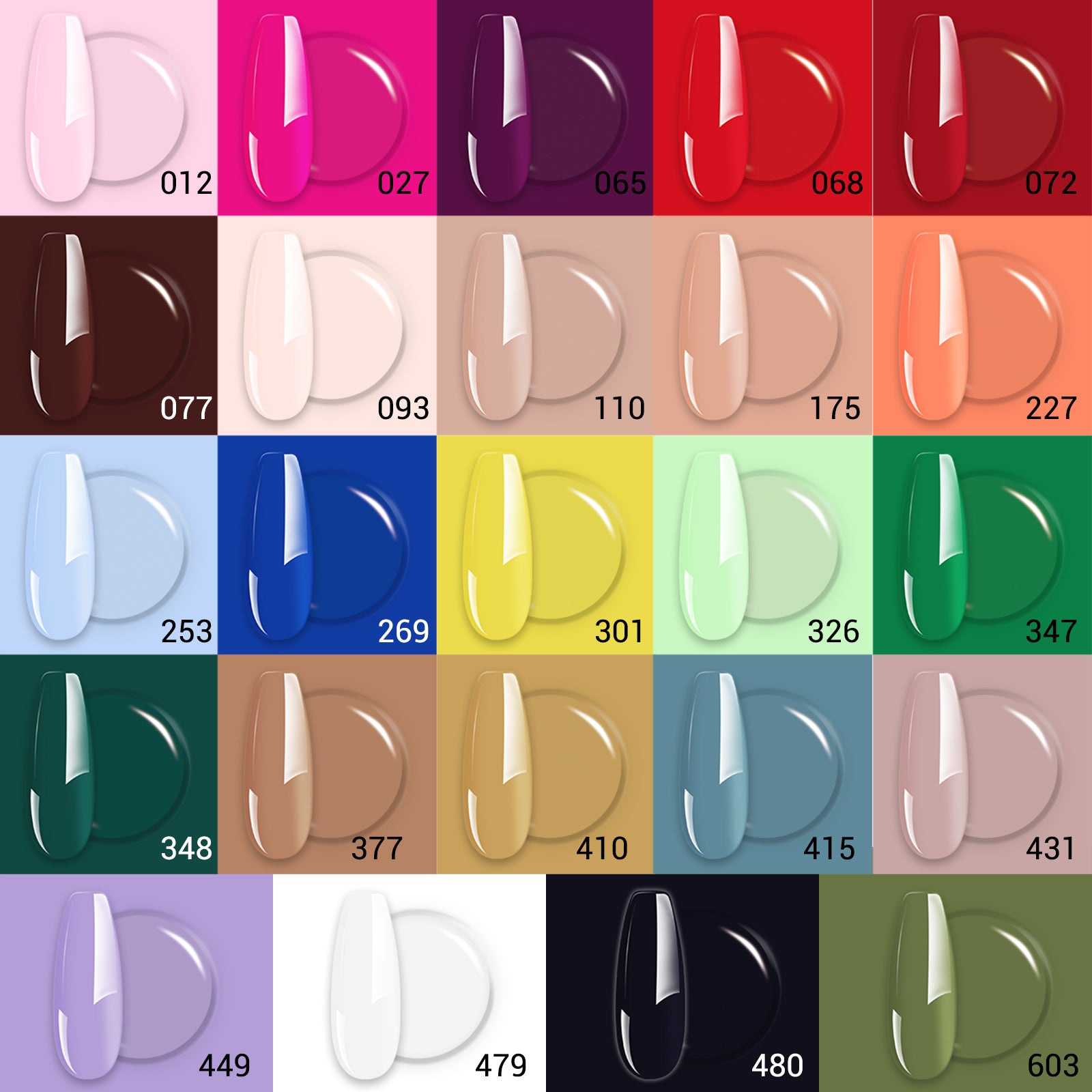 Gel Nail Polish Full Set - 图片3